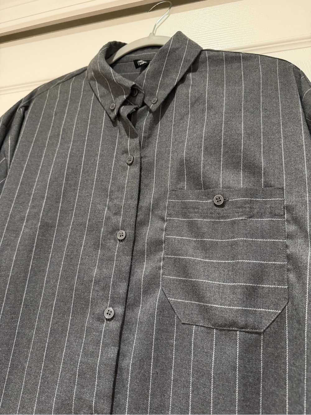 H&M Oversized Flannel Shirt Size S - Picture 11 of 15